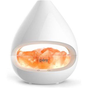 Crystal - 2-in-1 Himalayan Salt Lamp & Ultrasonic Essential Oil Diffuser